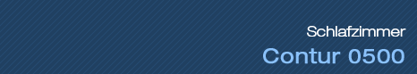 Schlafzimmer - Contur 0500