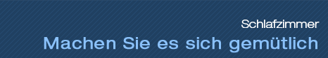 Schlafzimmer - Machen Sie es sich gemütlich